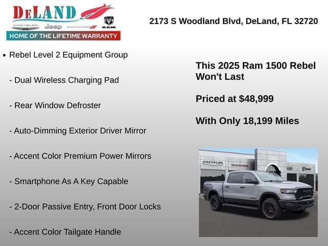 2025 RAM Ram 1500 Pickup Rebel - Photo 6