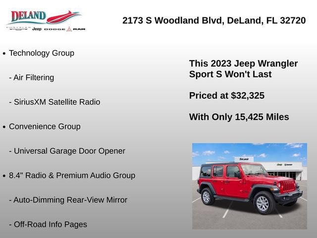2023 Jeep Wrangler 4-Door Sport S - Photo 22