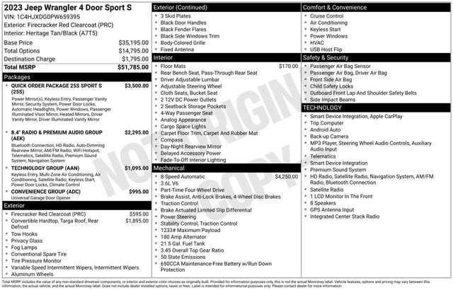 2023 Jeep Wrangler 4-Door Sport S - Photo 44