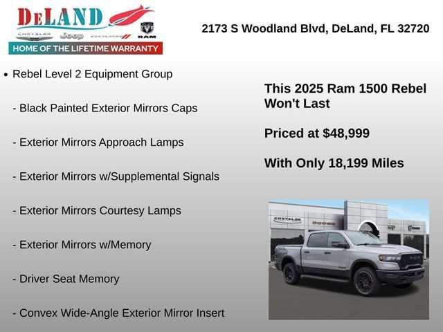 2025 RAM Ram 1500 Pickup Rebel - Photo 18