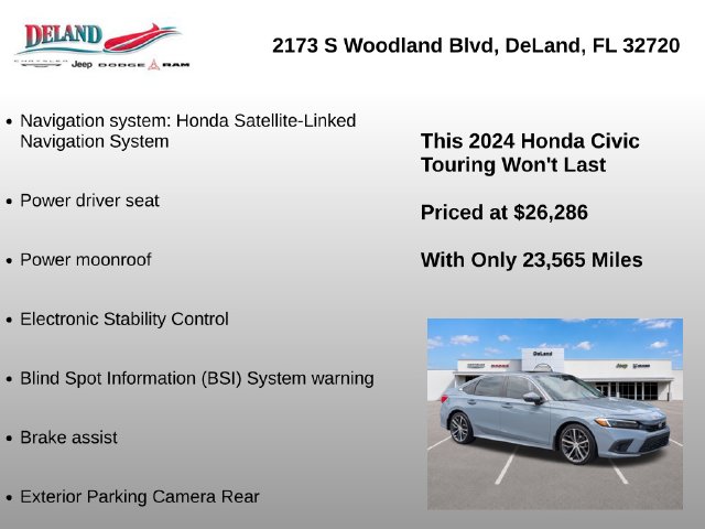 2024 Honda Civic Touring - Photo 7