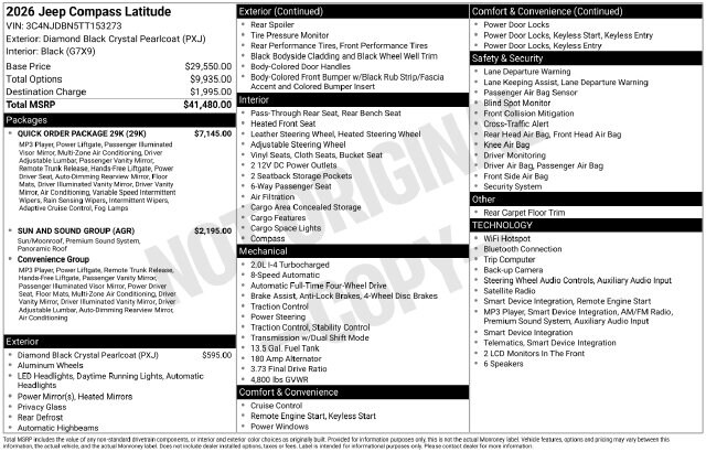 2026 Jeep Compass Altitude Special Edition - Photo 39
