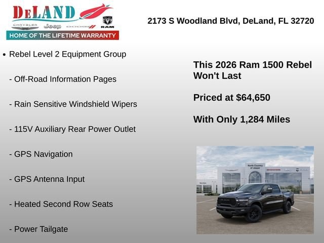 2026 RAM 1500 Rebel - Photo 12