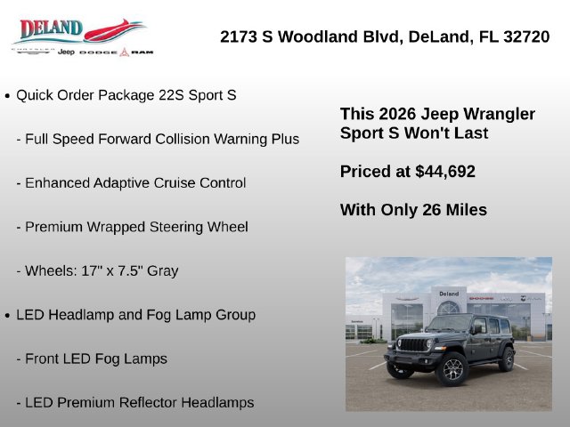 2026 Jeep Wrangler 4-Door Sport S - Photo 15