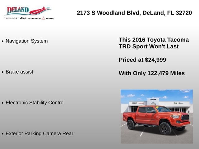 2016 Toyota Tacoma TRD Sport - Photo 8