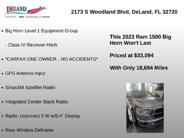 2023 RAM Ram 1500 Pickup Big Horn/Lone Star - Photo 6