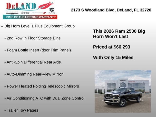 2026 RAM 2500 Big Horn - Photo 6