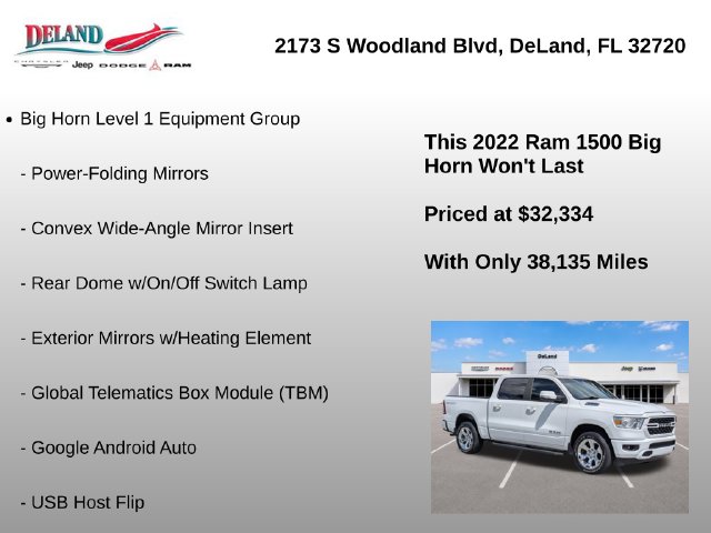 2022 RAM Ram 1500 Pickup Big Horn/Lone Star - Photo 21