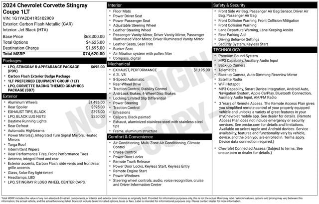 2024 Chevrolet Corvette 1LT - Photo 38