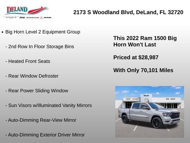 2022 RAM Ram 1500 Pickup Big Horn/Lone Star - Photo 8