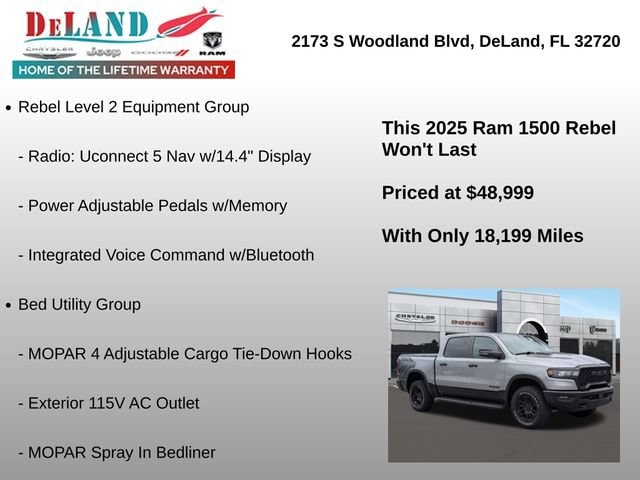 2025 RAM Ram 1500 Pickup Rebel - Photo 36