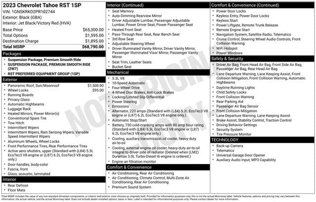 2023 Chevrolet Tahoe RST - Photo 40