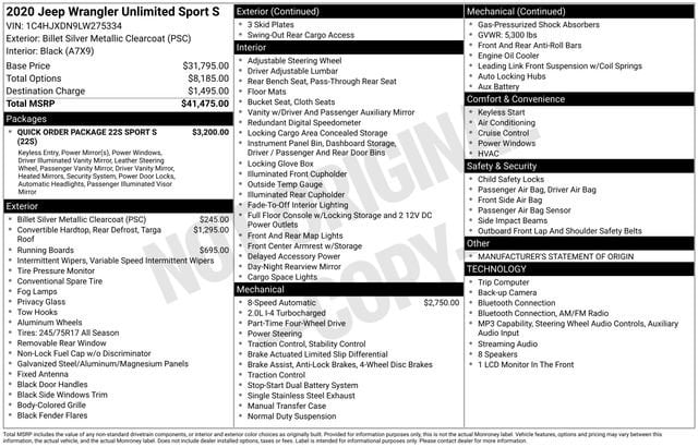 2020 Jeep Wrangler Unlimited Sport S - Photo 41