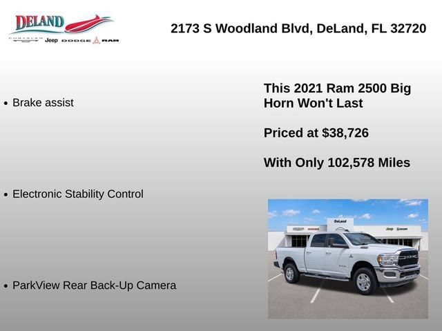 2021 RAM Ram 2500 Pickup Big Horn - Photo 8