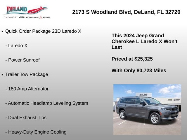 2024 Jeep Grand Cherokee L Laredo - Photo 6