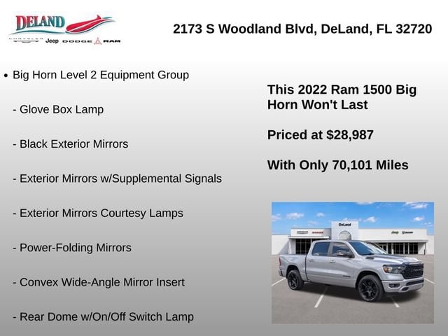2022 RAM Ram 1500 Pickup Big Horn/Lone Star - Photo 22