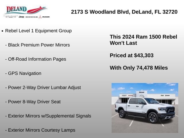 2024 RAM Ram 1500 Pickup Rebel - Photo 15