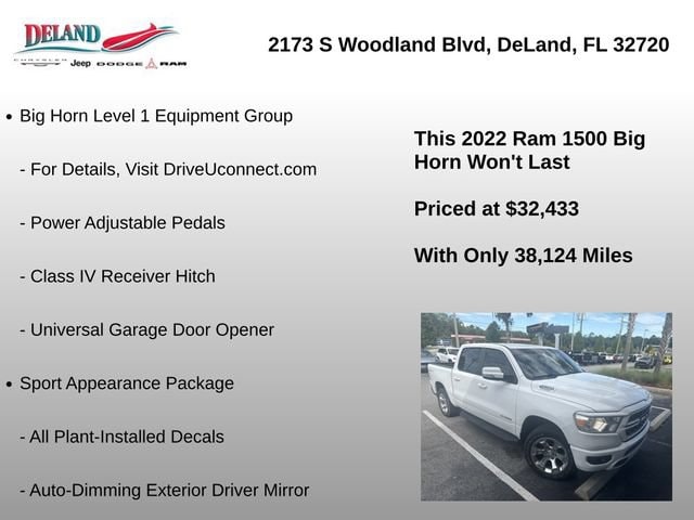 2022 RAM Ram 1500 Pickup Big Horn/Lone Star - Photo 14