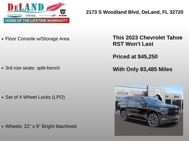2023 Chevrolet Tahoe RST - Photo 36