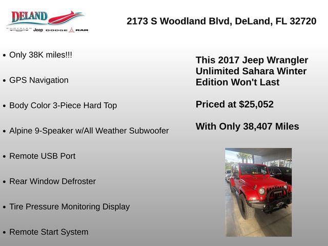 2017 Jeep Wrangler Unlimited Winter - Photo 14