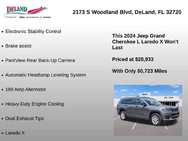 2024 Jeep Grand Cherokee L Laredo - Photo 22