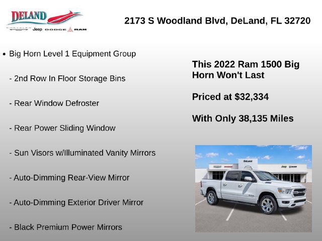 2022 RAM Ram 1500 Pickup Big Horn/Lone Star - Photo 7
