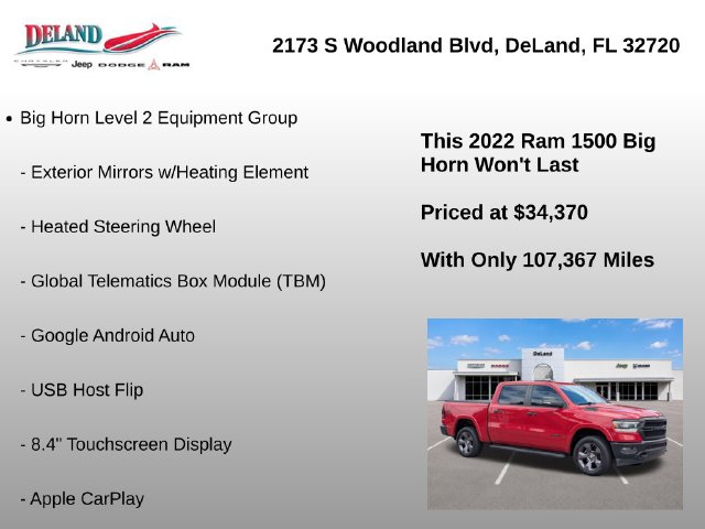 2022 RAM Ram 1500 Pickup Big Horn/Lone Star - Photo 24