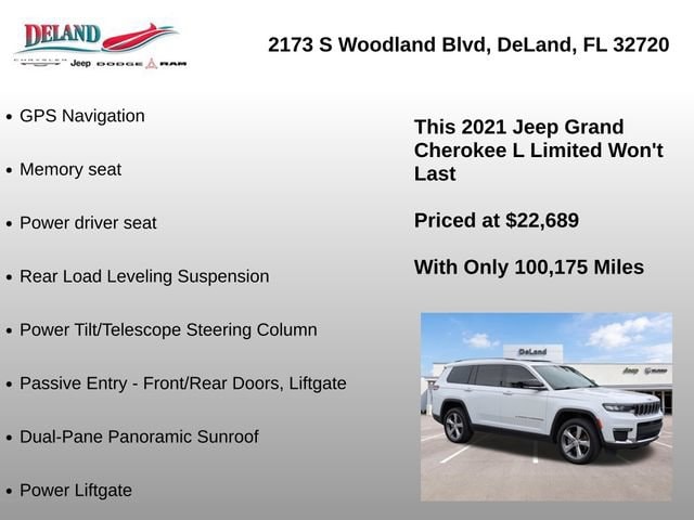 2021 Jeep Grand Cherokee L Limited - Photo 23