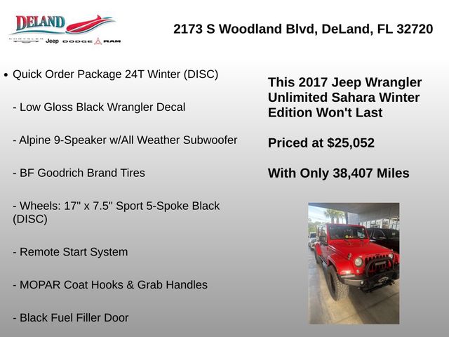 2017 Jeep Wrangler Unlimited Winter - Photo 12