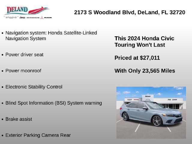 2024 Honda Civic Touring - Photo 6