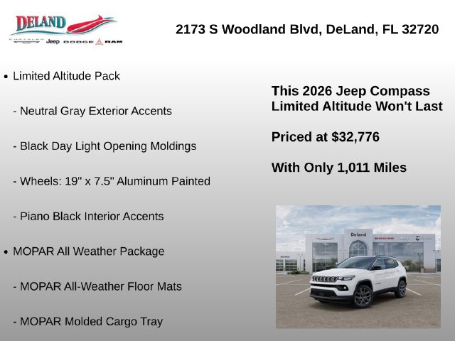 2026 Jeep Compass Limited Altitude - Photo 22