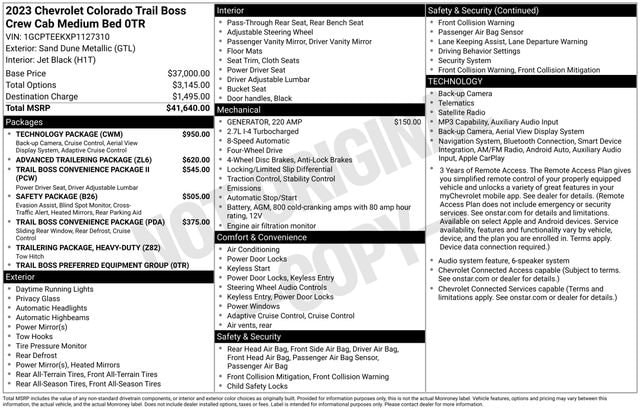 2023 Chevrolet Colorado Trail Boss - Photo 36