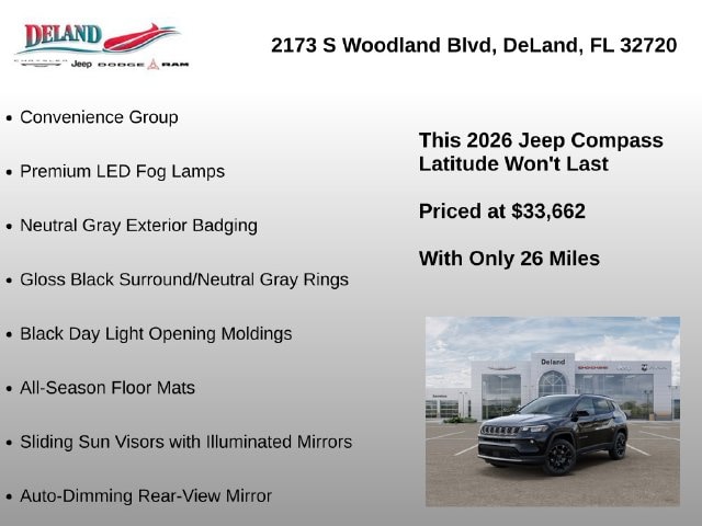 2026 Jeep Compass Altitude Special Edition - Photo 36