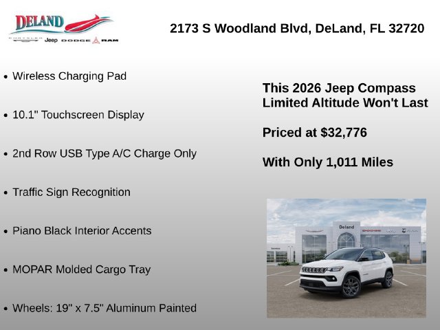 2026 Jeep Compass Limited Altitude - Photo 39