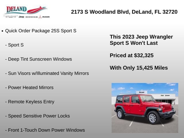 2023 Jeep Wrangler 4-Door Sport S - Photo 8