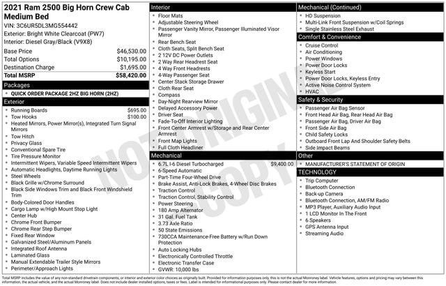 2021 RAM Ram 2500 Pickup Big Horn - Photo 39