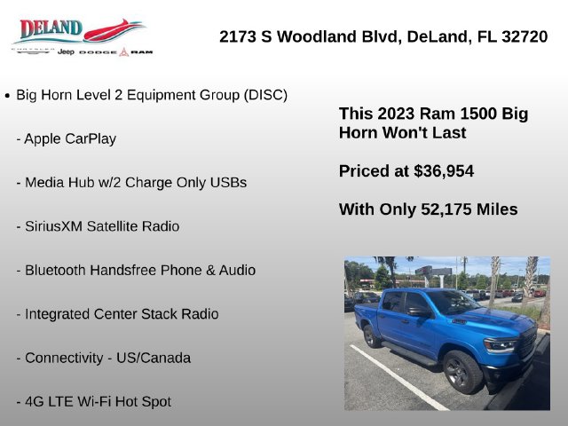 2023 RAM Ram 1500 Pickup Big Horn/Lone Star - Photo 6