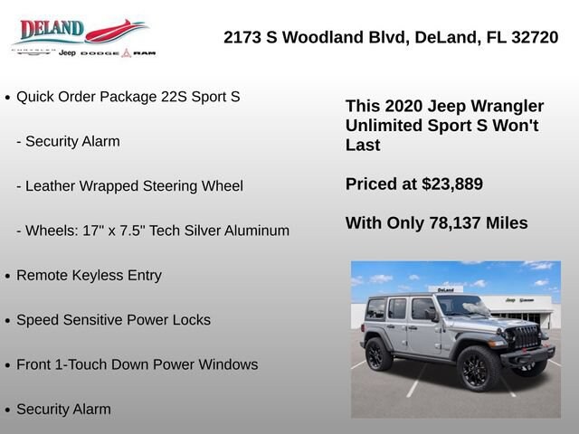 2020 Jeep Wrangler Unlimited Sport S - Photo 15