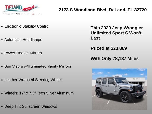 2020 Jeep Wrangler Unlimited Sport S - Photo 22
