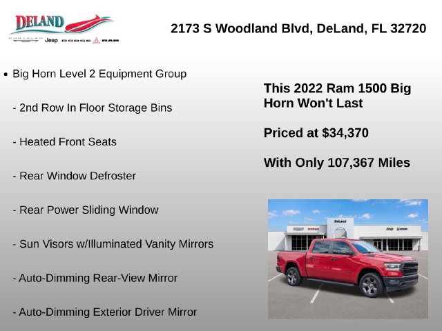 2022 RAM Ram 1500 Pickup Big Horn/Lone Star - Photo 6