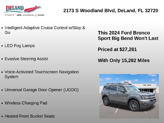 2024 Ford Bronco Sport Big Bend - Photo 21