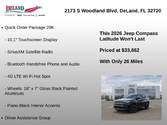 2026 Jeep Compass Altitude Special Edition - Photo 15