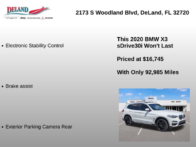 2020 BMW X3 30i - Photo 15