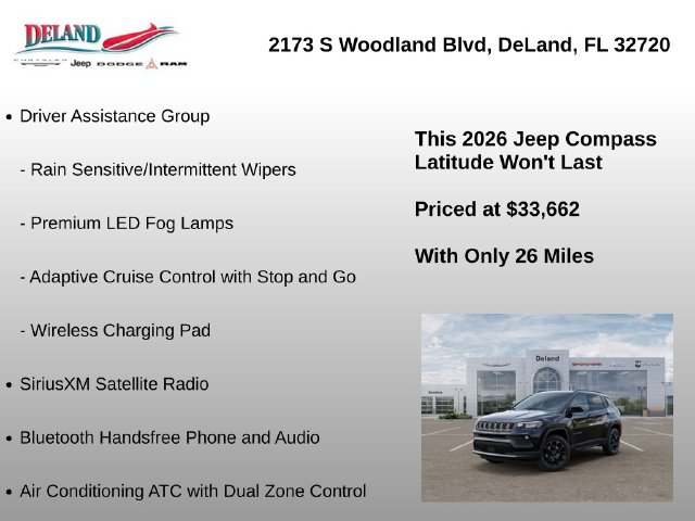 2026 Jeep Compass Altitude Special Edition - Photo 22
