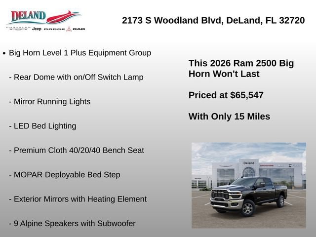 2026 RAM 2500 Big Horn - Photo 28