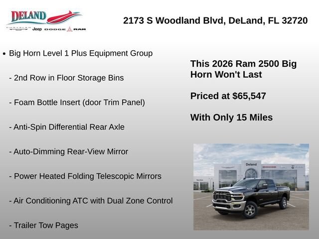 2026 RAM 2500 Big Horn - Photo 7