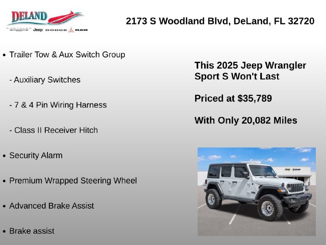 2025 Jeep Wrangler 4-Door Sport S - Photo 20