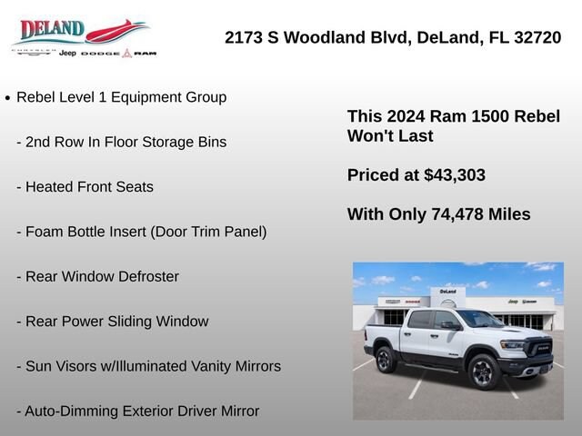 2024 RAM Ram 1500 Pickup Rebel - Photo 8