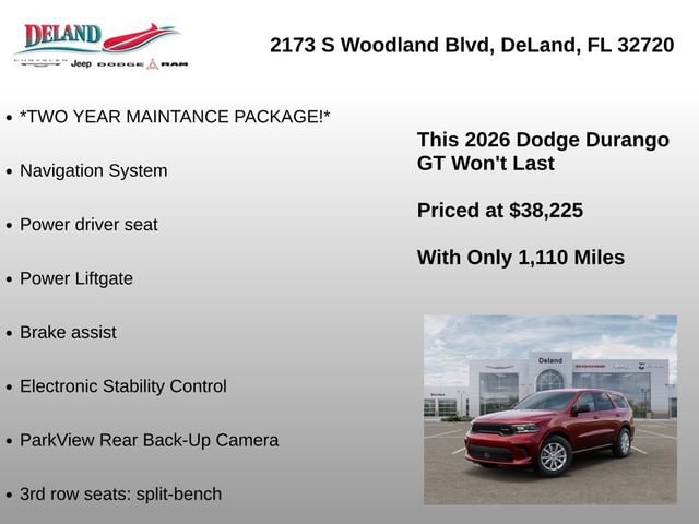 2026 Dodge Durango GT - Photo 6