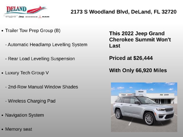 2022 Jeep Grand Cherokee Summit - Photo 7